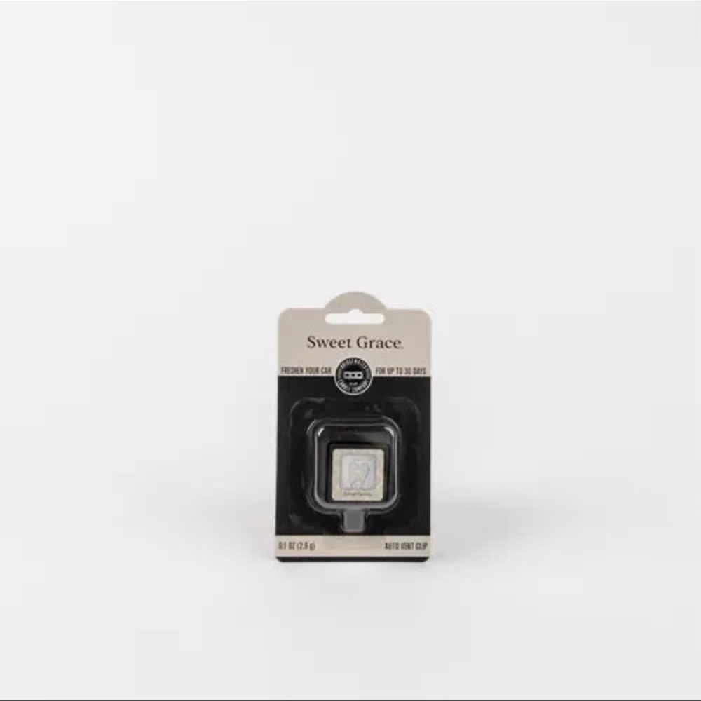 Sweet Grace Auto Vent Clip Air Freshener